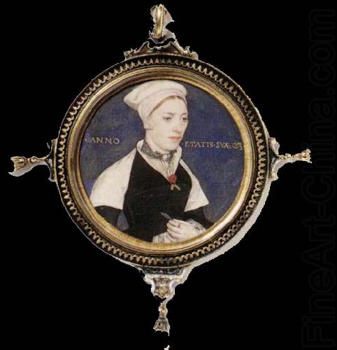 Portrait of Jane Pemberton, HOLBEIN, Hans the Younger